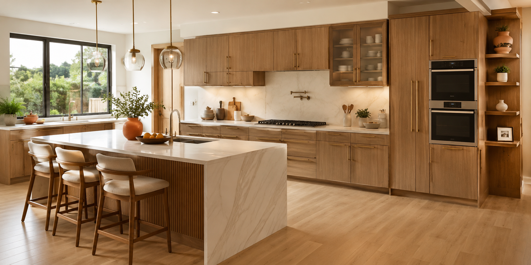 Modern kitchen interior